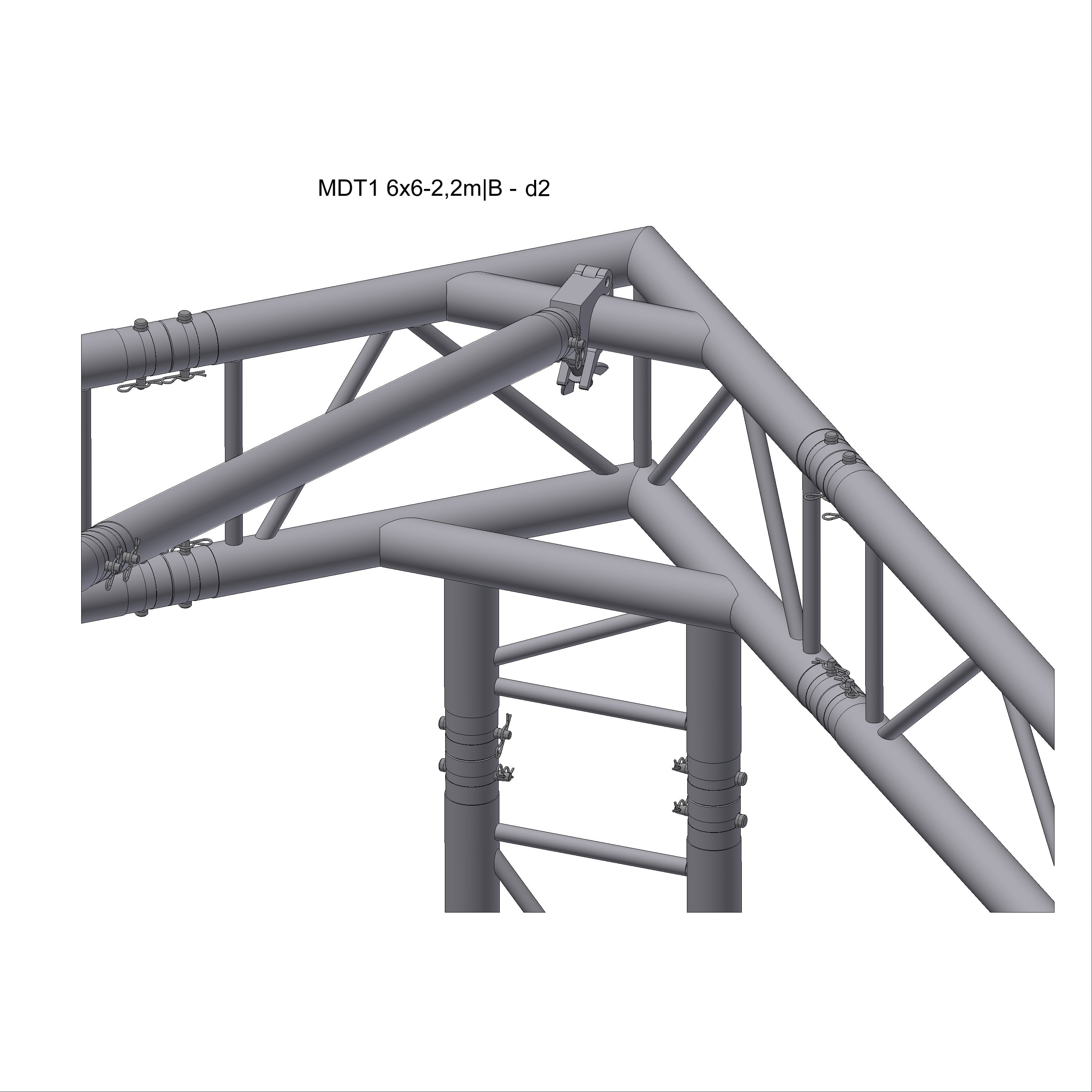 MDT1 tent 6x6-2.2m