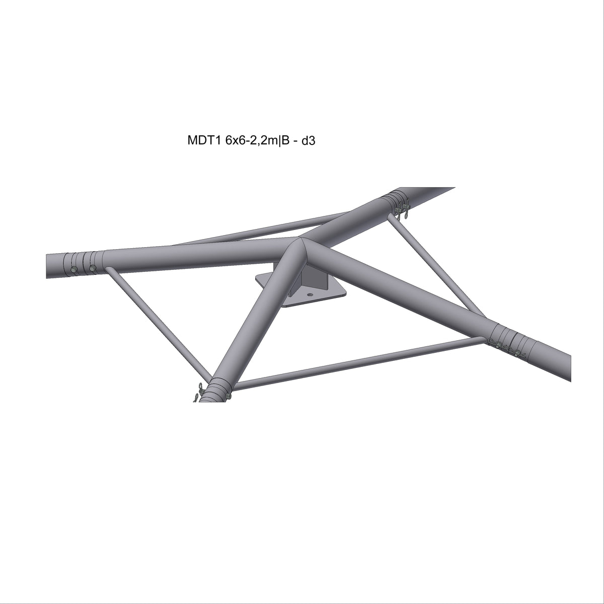 MDT1 tent 6x6-2.2m