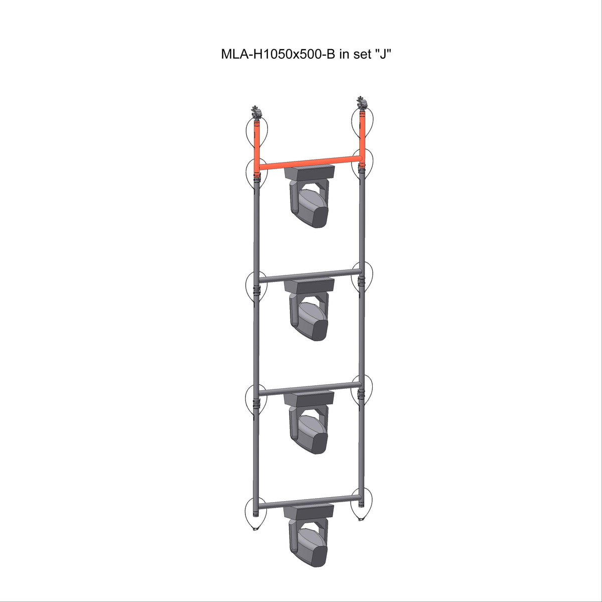 H-FRAME 1050x500mm