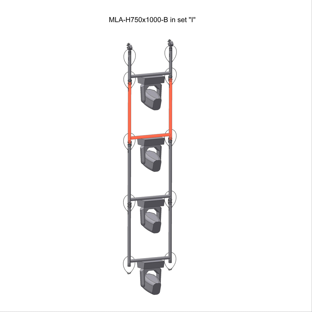 H-FRAME 750x1000mm color