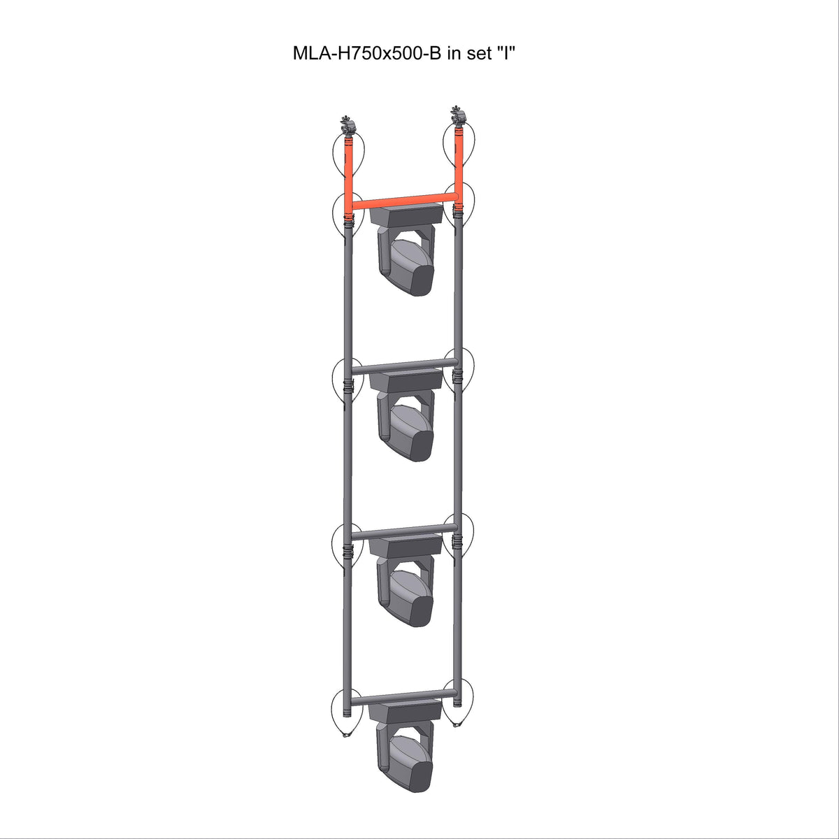 H-FRAME 750x500mm