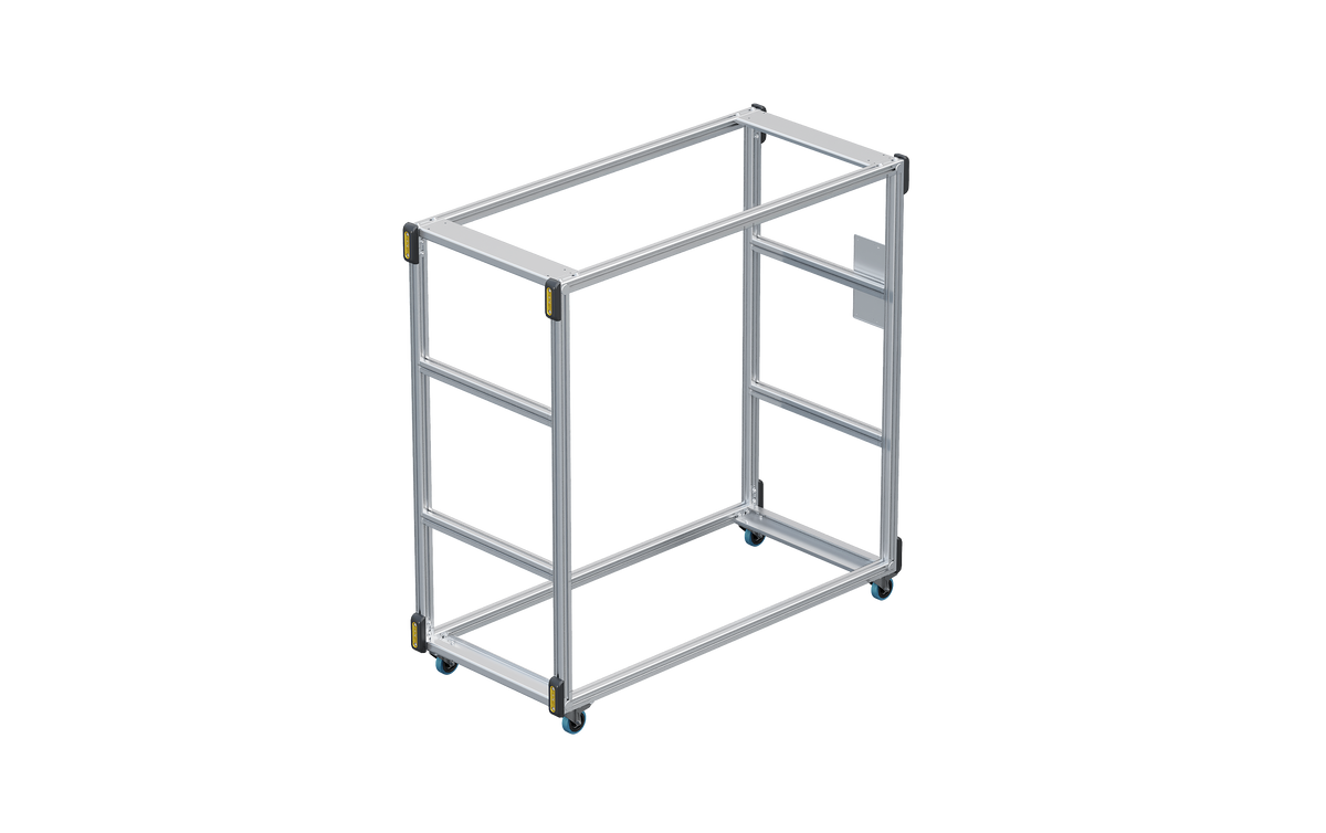 Multipurpose Cart base with 100-mm wheels