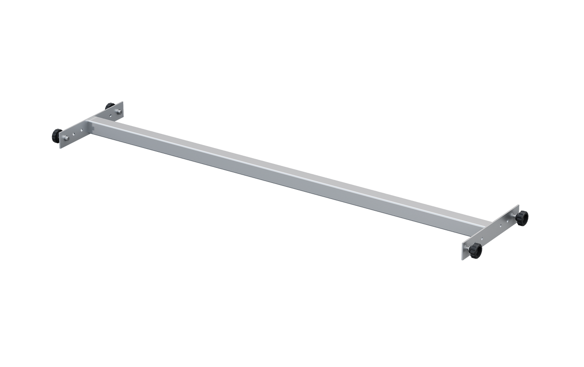 Rectangular tube for connecting to racks