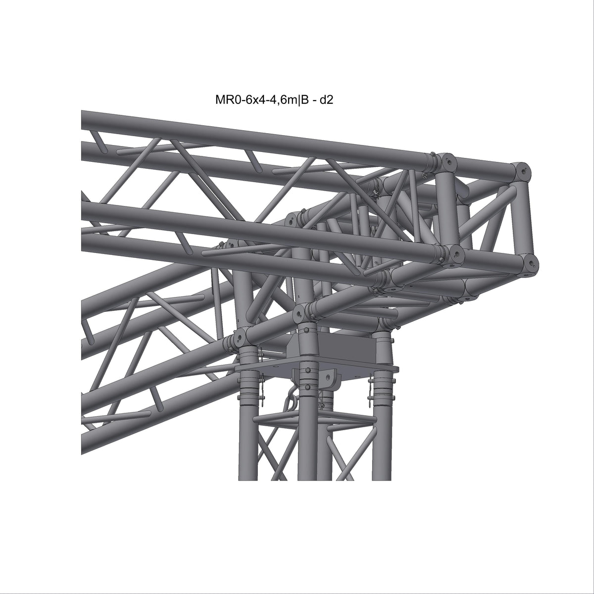 MR0 sloping roof 6x4-4.6m