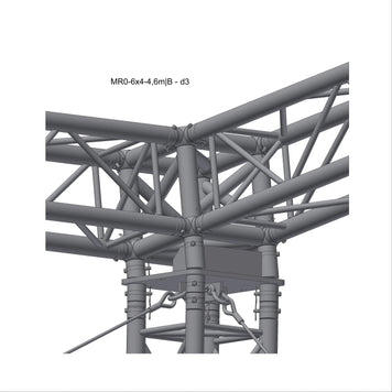 MR0 sloping roof 6x4-4.6m