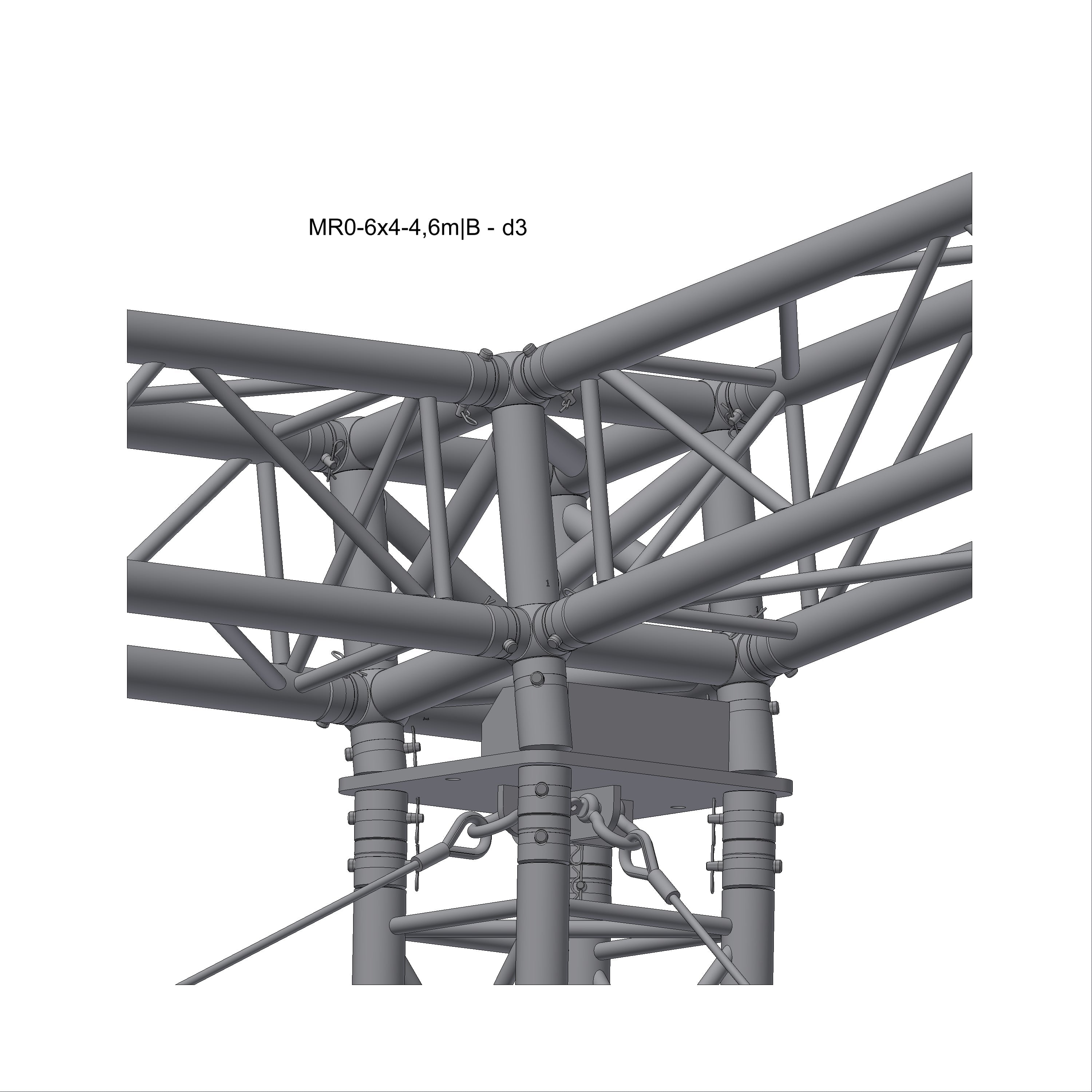 MR0 sloping roof 6x4-4.6m