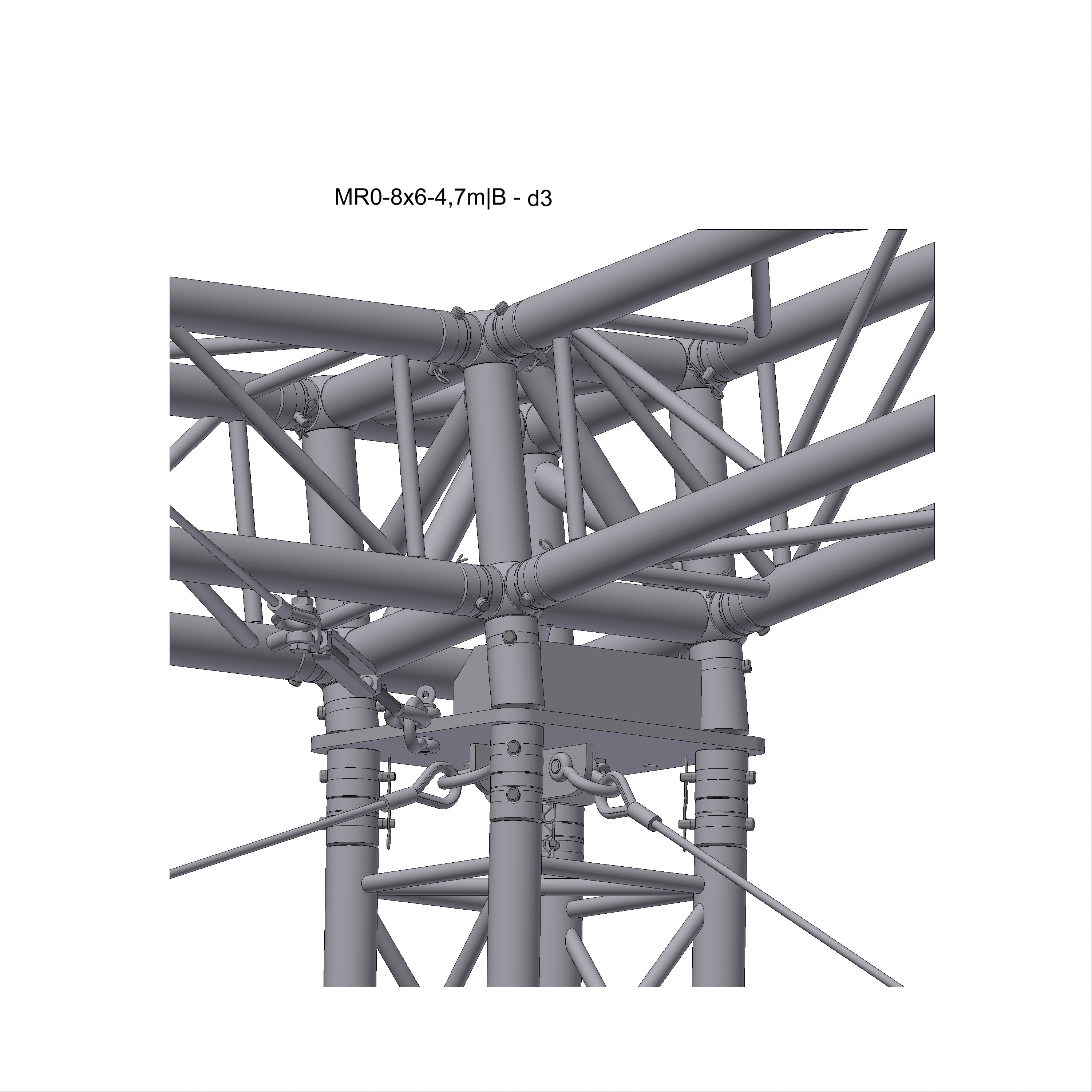 MR0 sloping roof 8x6-4.7m