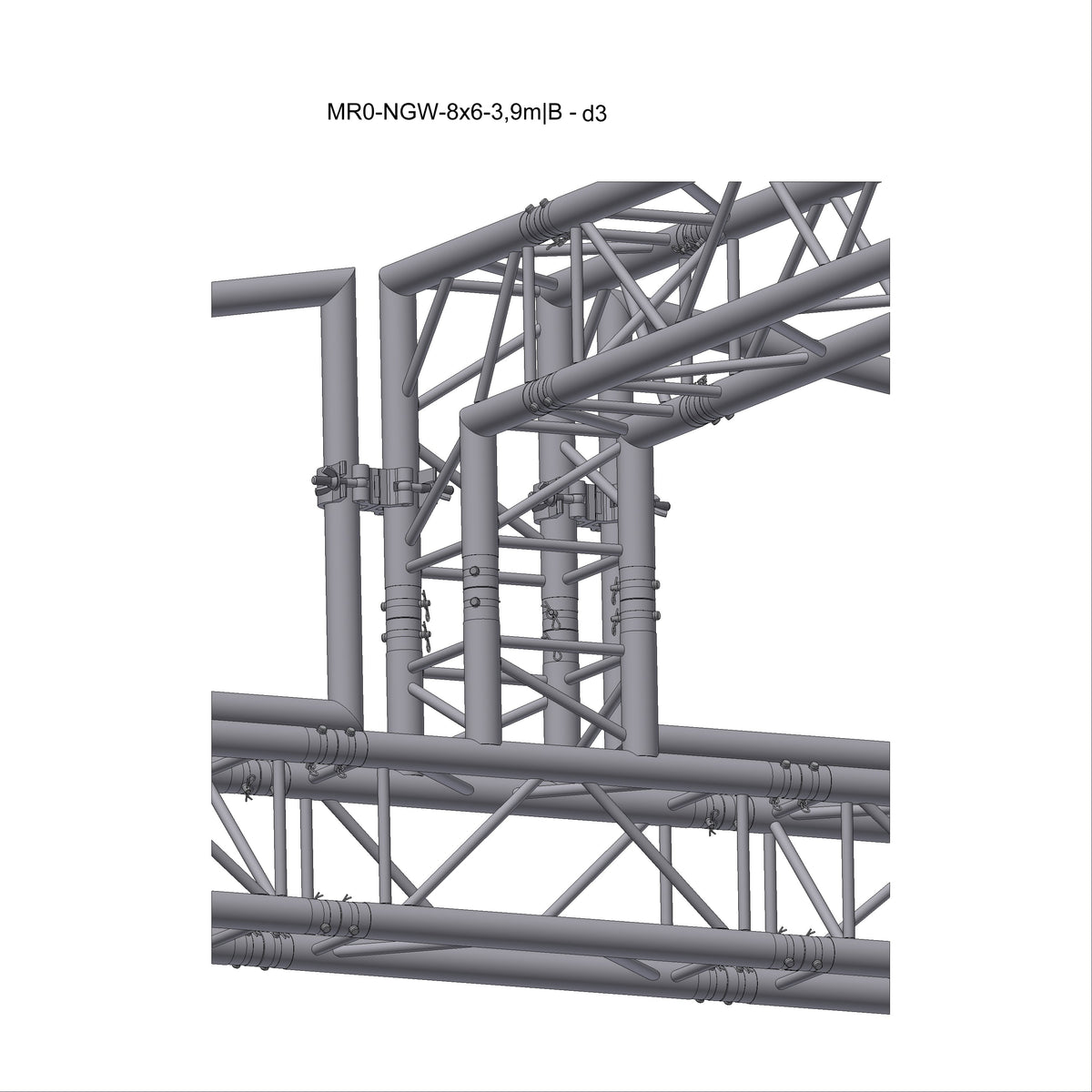 MR0-NGW-B-8x6-3.9m (NGW = No Guy Wires)