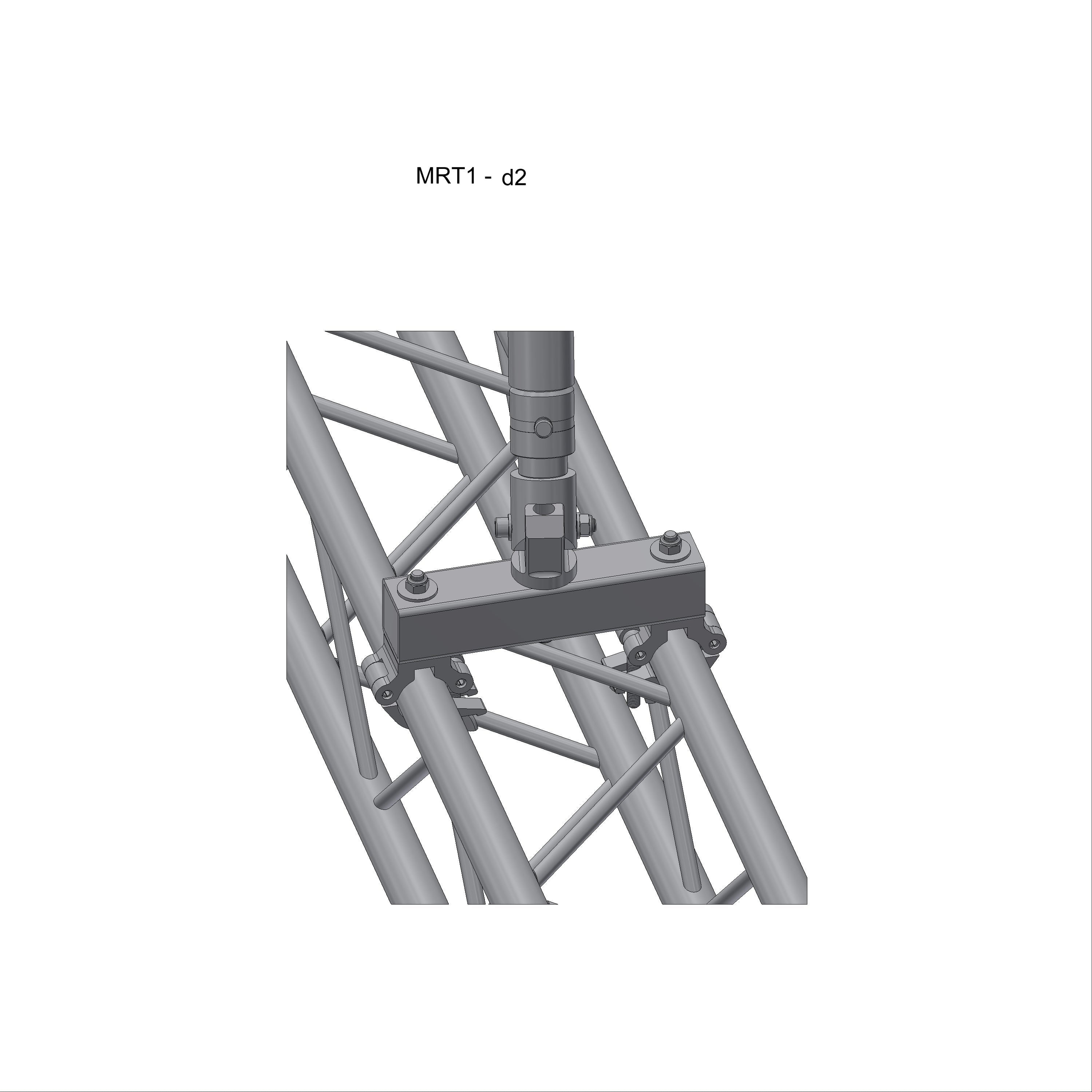 MRT1 tower - height 8m