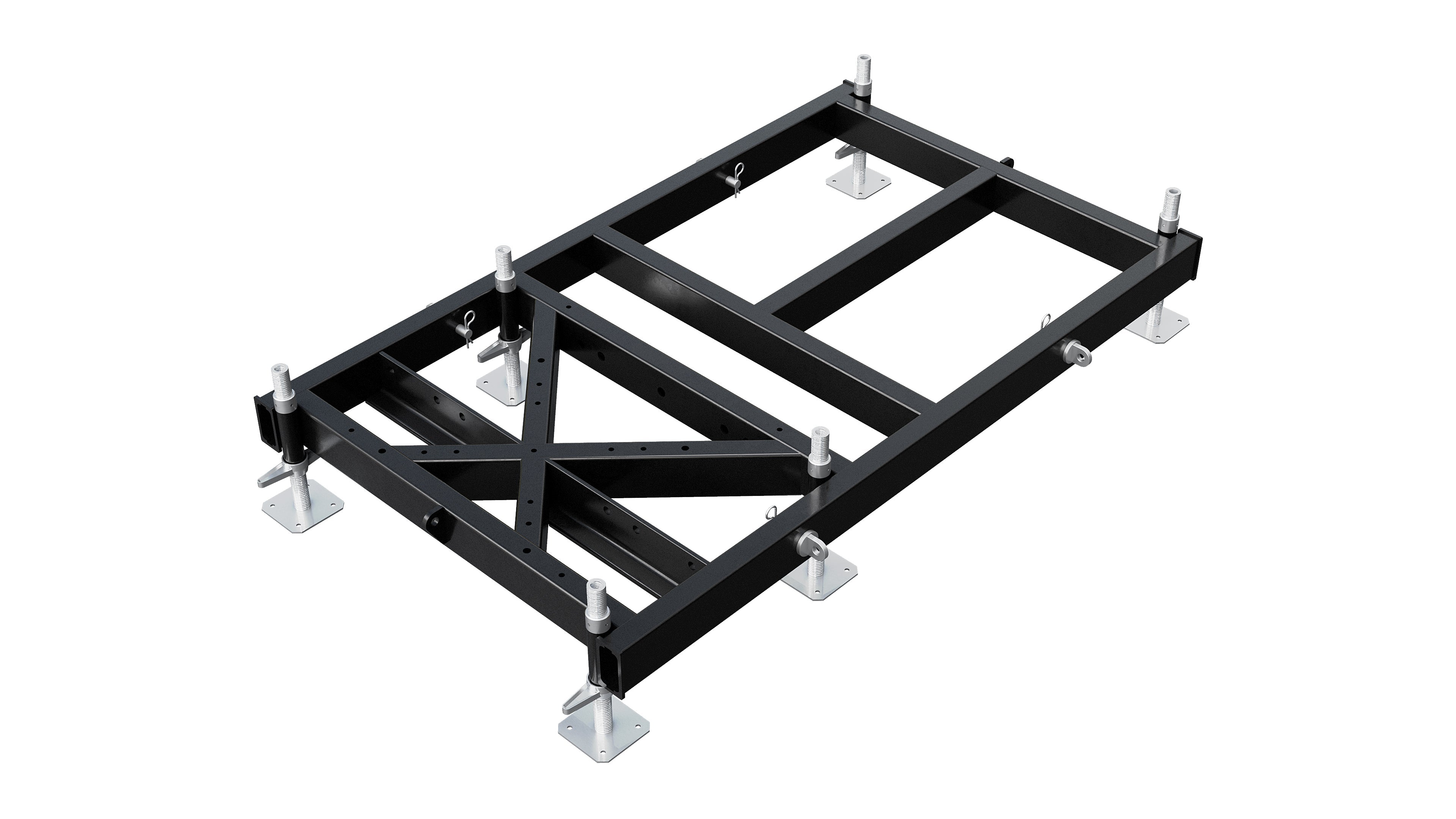 Steel icon base for towers MT1,2,3