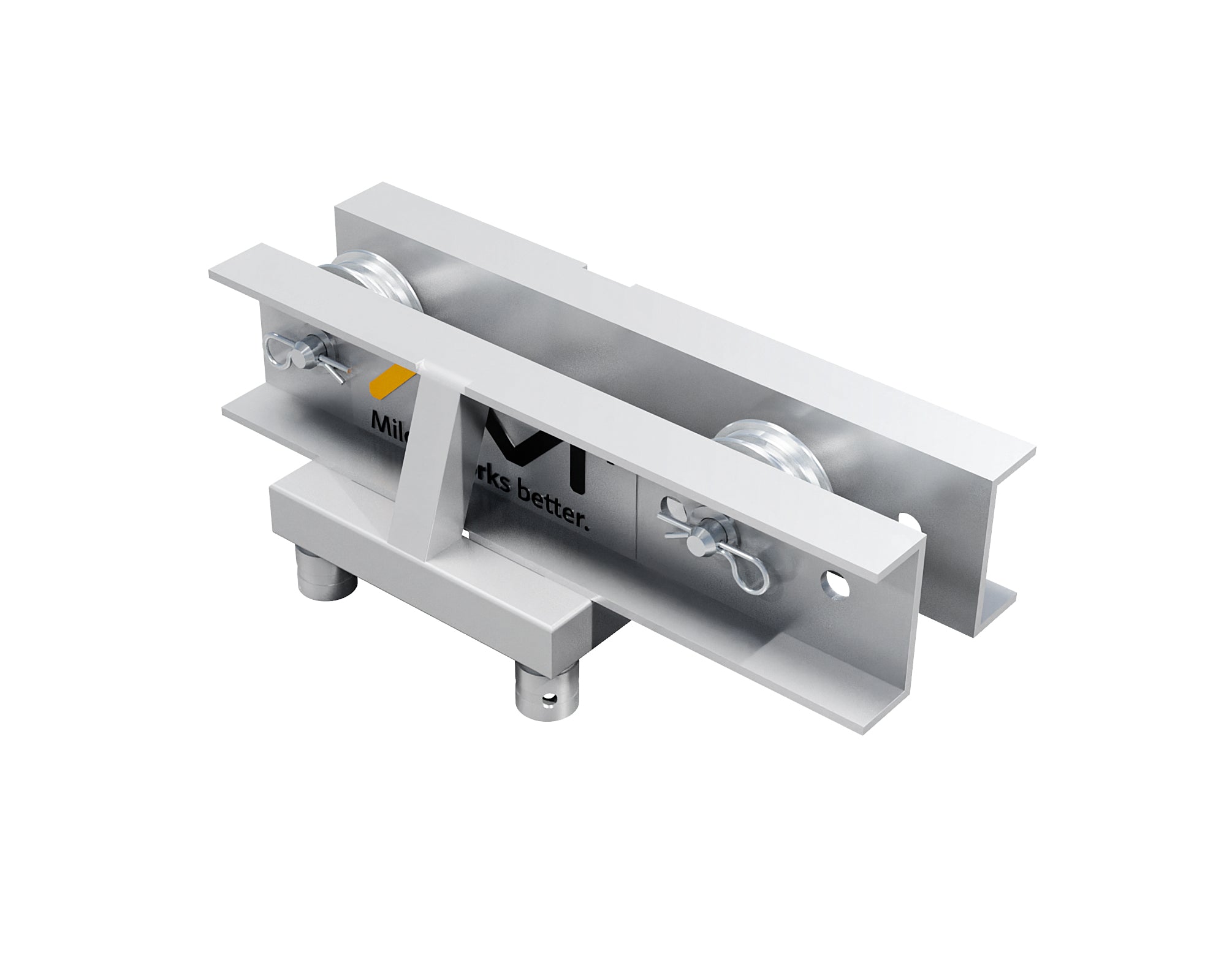 Head section for chain(with steel pulleys) version B
