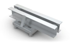 Head section for chain(with steel pulleys) version B