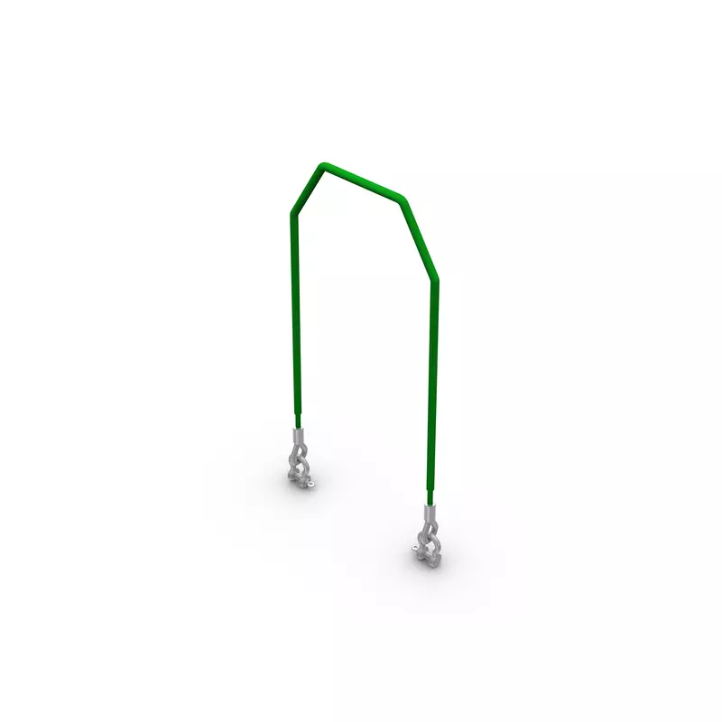 Safety wire set over head section