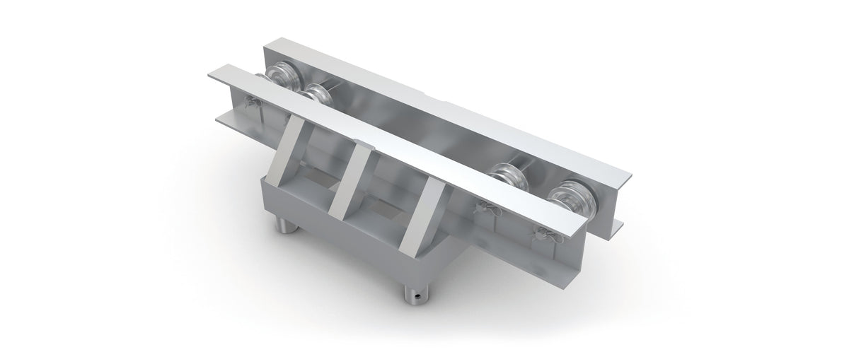 Head section-for double chain hoist