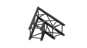 M290U quatro 2way 45° truss corner, color