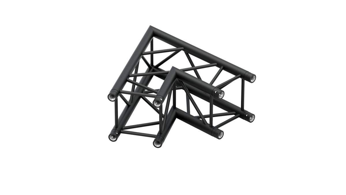 M290U quatro 2way 60° truss corner, color