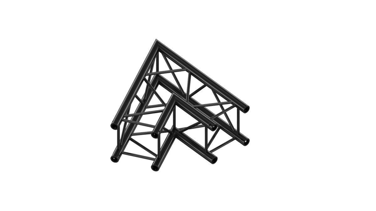 M290U quatro 2way 60° truss corner, color
