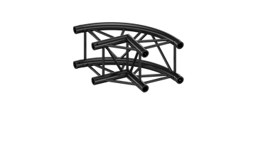 M290U quatro 2 way curved truss corner