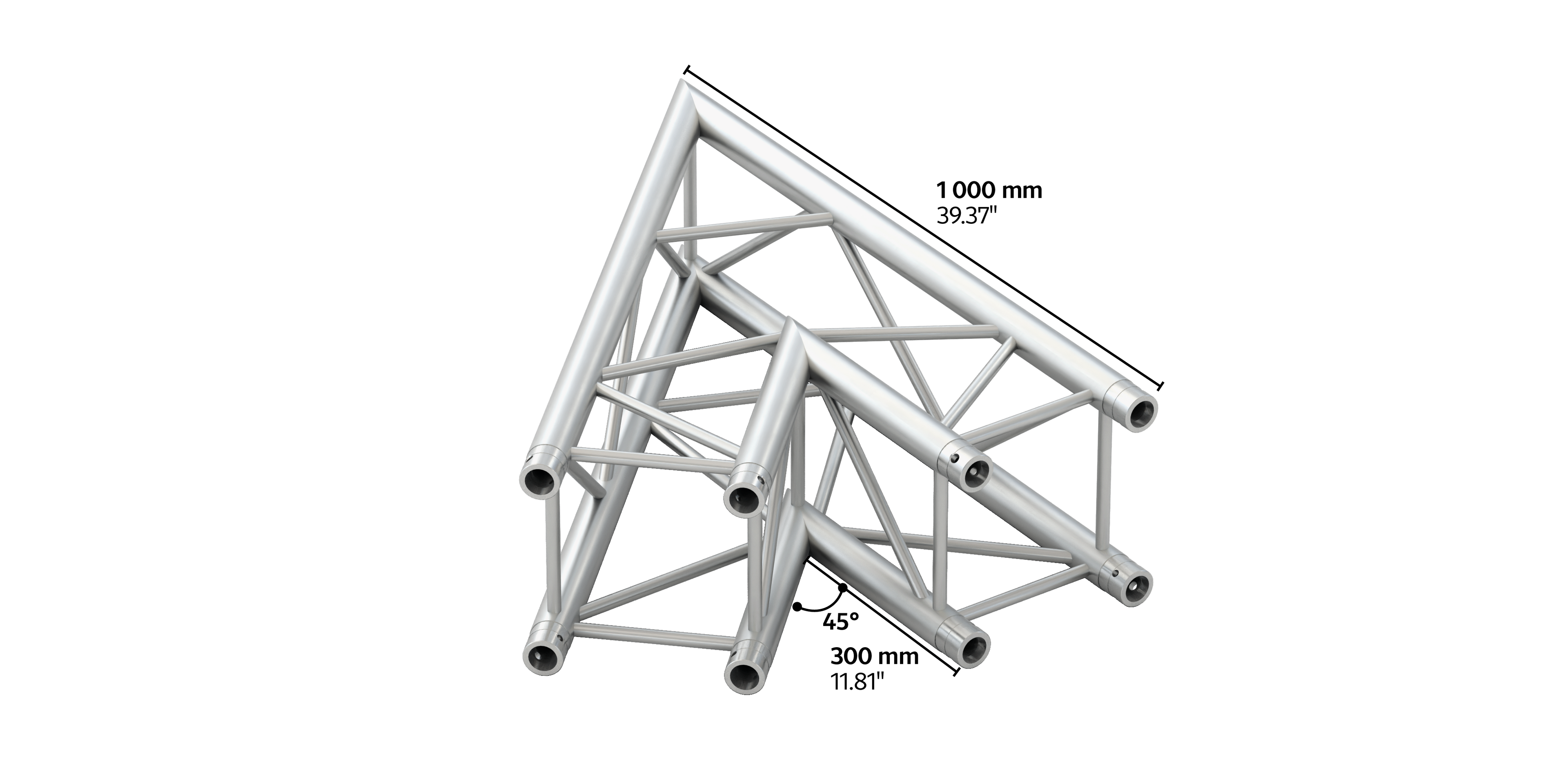 M290U quatro 2way truss corner