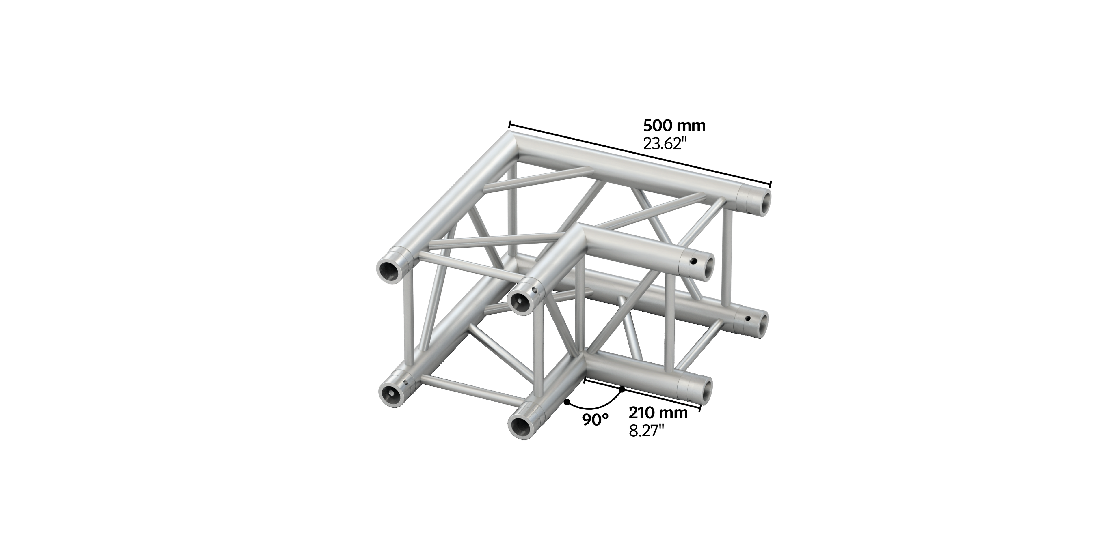 M290U quatro 2way truss corner