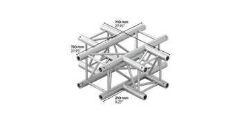 M290U quatro 4way truss cross piece