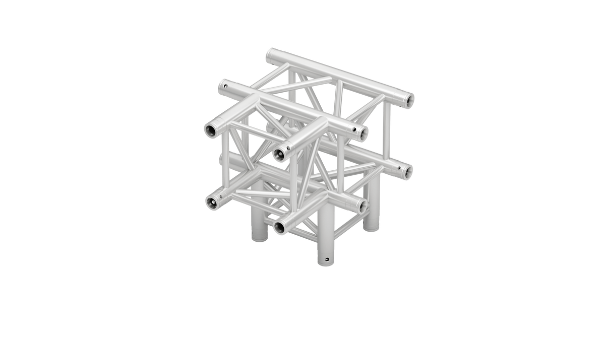 M290U quatro 4way truss tee piece leg down 500x500x500mm