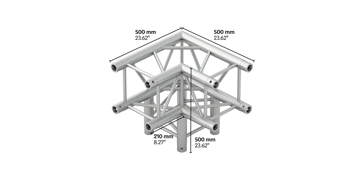 M290VF quatro 3way truss corner HD