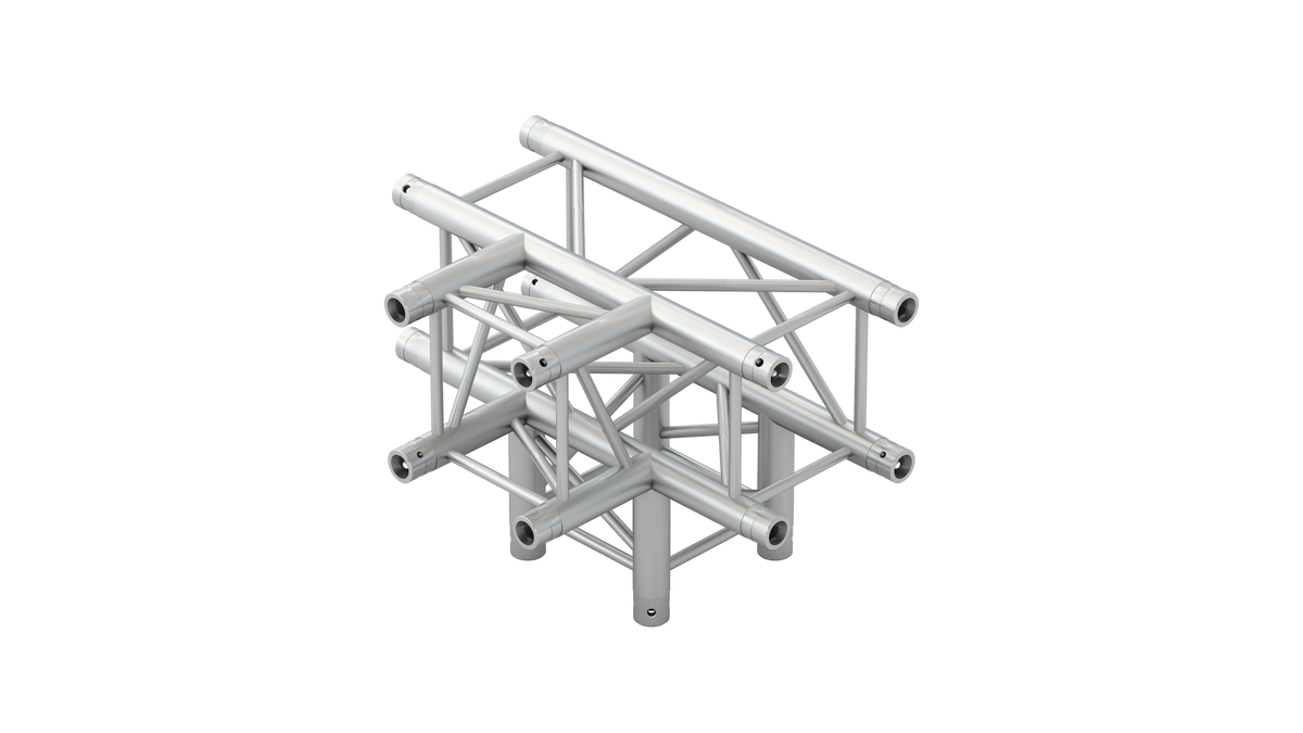 M290U quatro 4way truss tee piece leg down