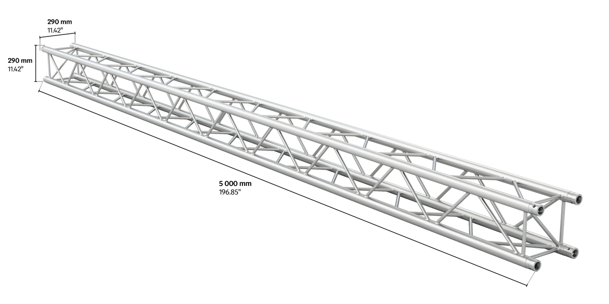M290B quatro 5m length truss