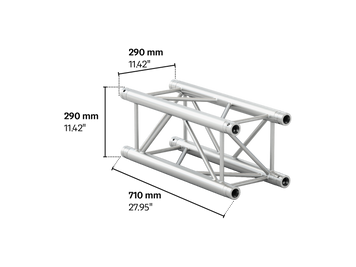 M290B quatro 0,71m length truss