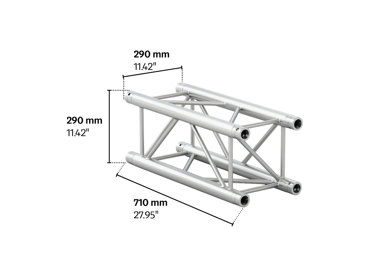 M290B quatro 0,71m length truss