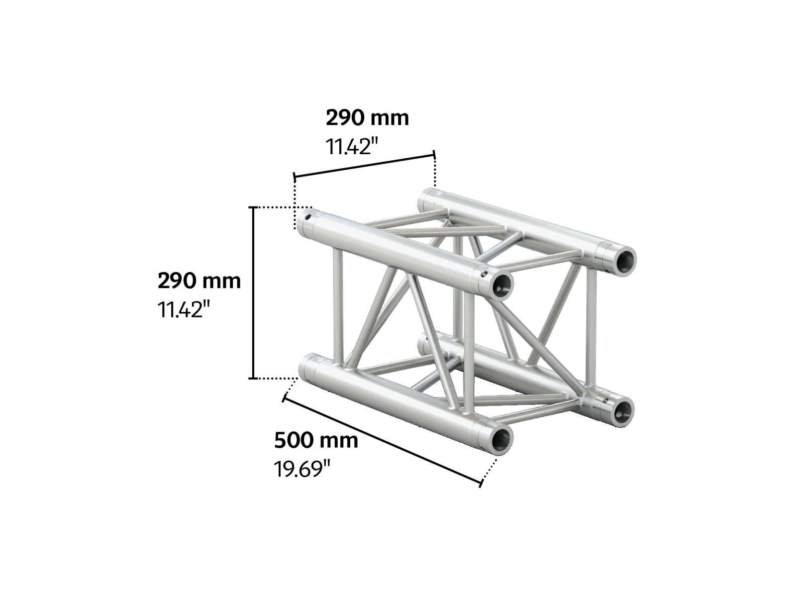 M290F quatro 0,5m length truss