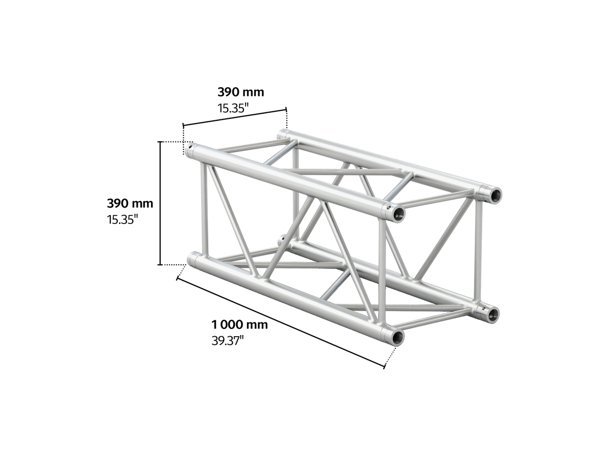 M390K quatro 1m length truss