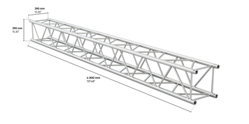 M390K quatro 4m length truss