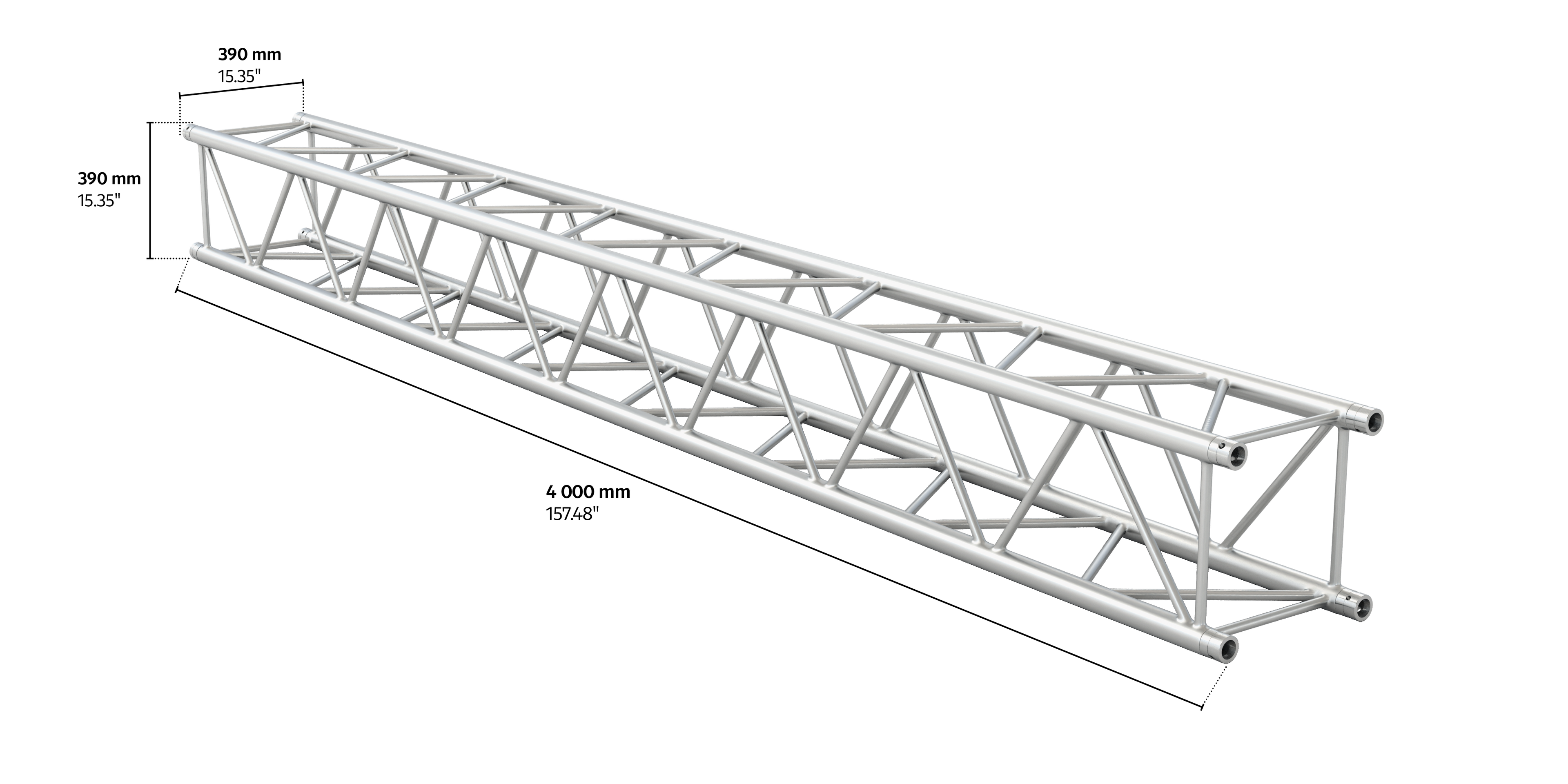 M390K quatro 4m length truss