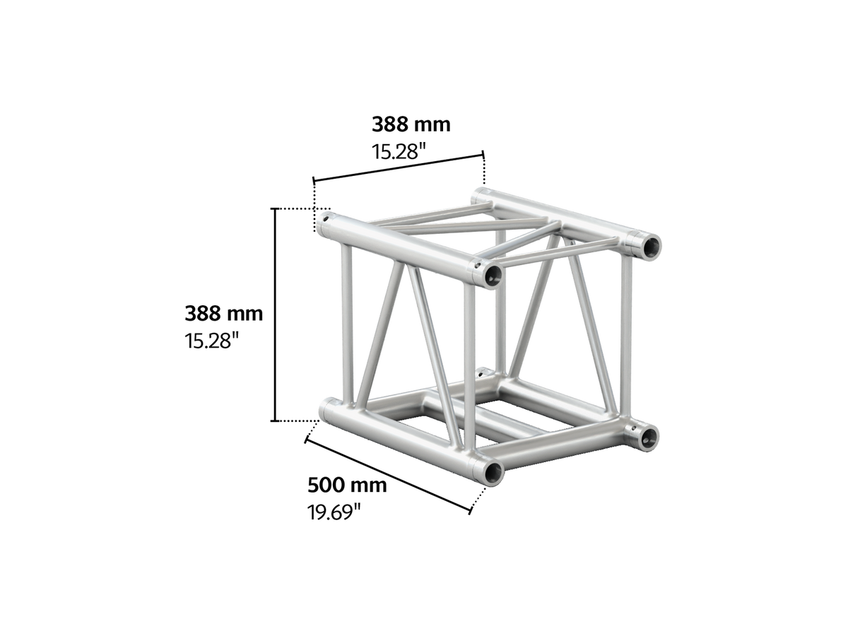 M390L-LED quatro  0,5m length truss HD