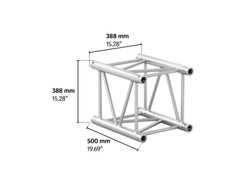 M390L quatro  0,5m length truss HD