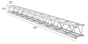 M390L-LED quatro 5m length truss HD