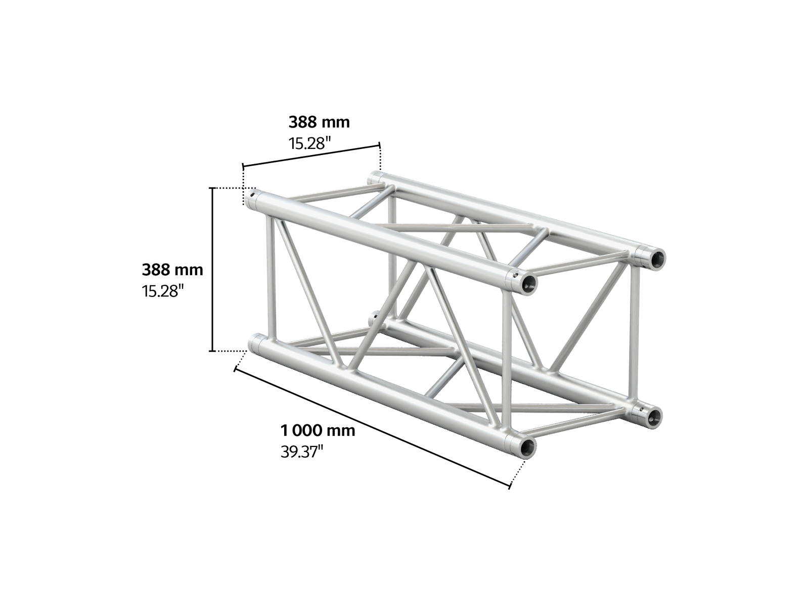 M390LF quatro 1m length truss HD