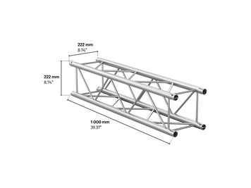 M222 quatro 1m length truss