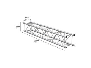 M222 quatro 1,5m length truss