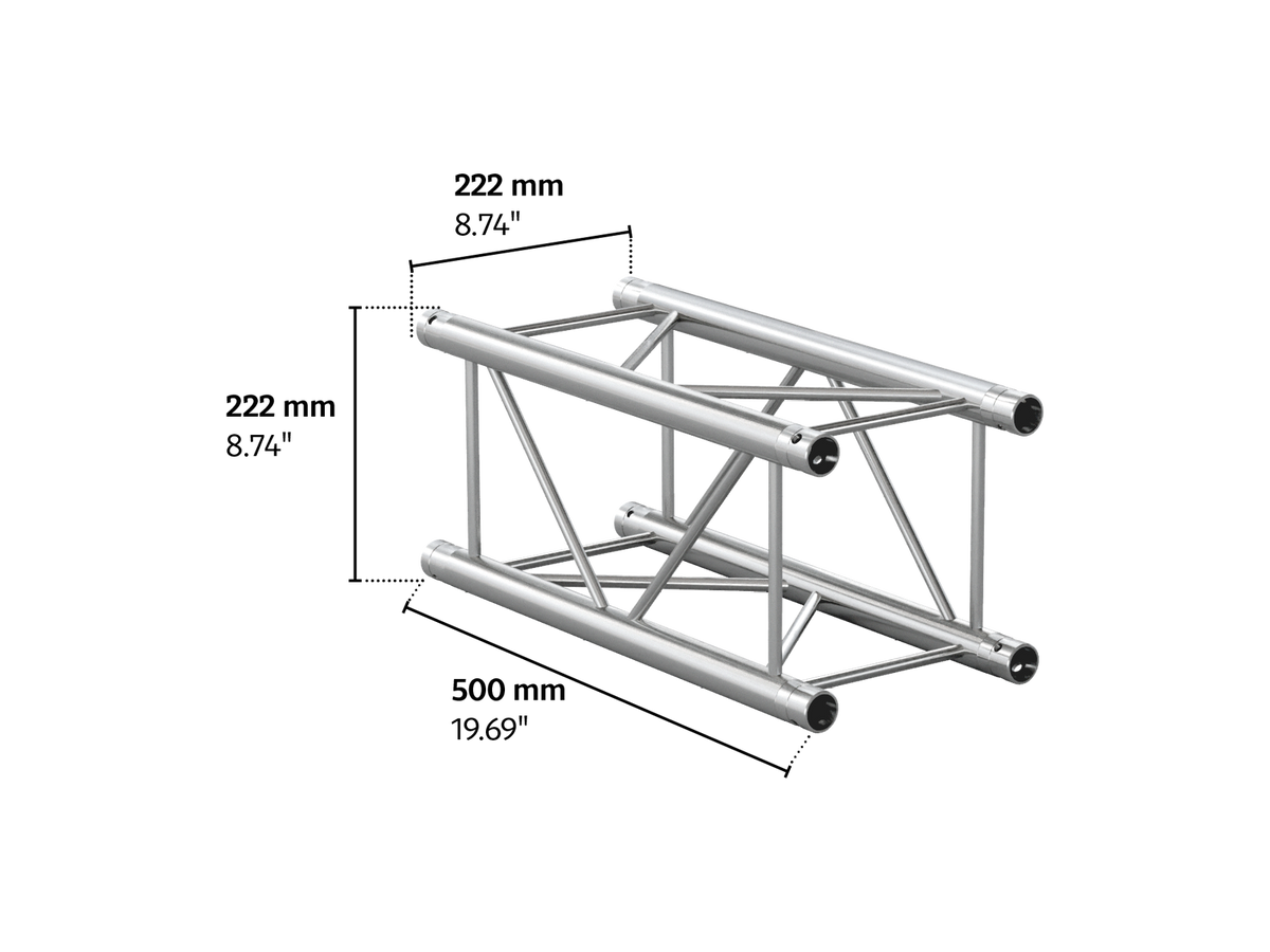 M222 quatro  0,5m length truss
