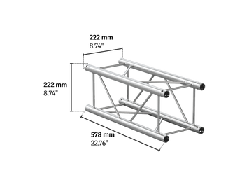 M222 quatro 0,578m length truss