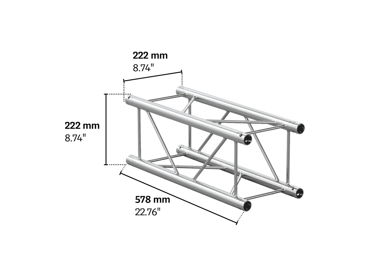 M222 quatro 0,578m length truss