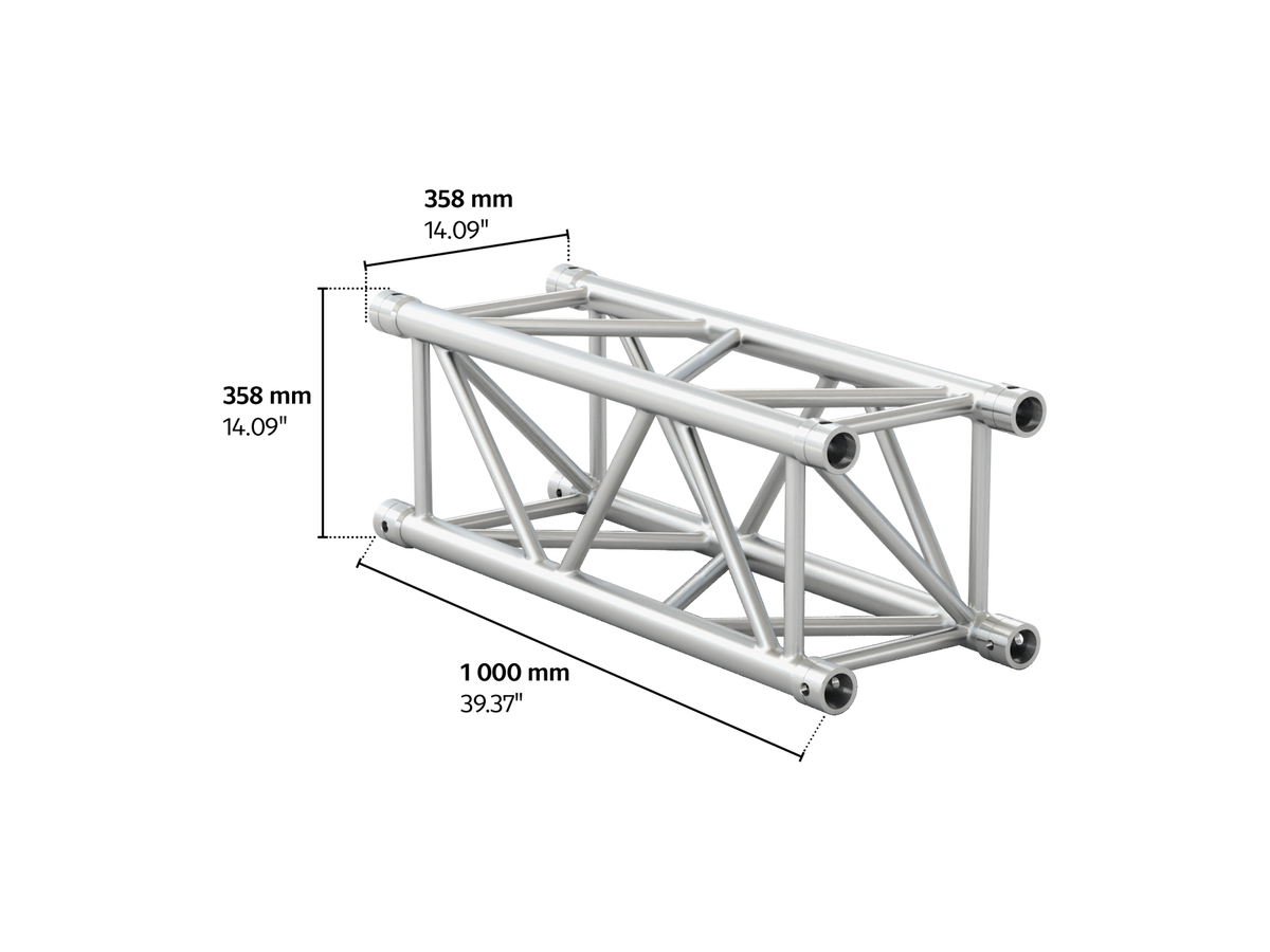 M400 quatro 1m length truss