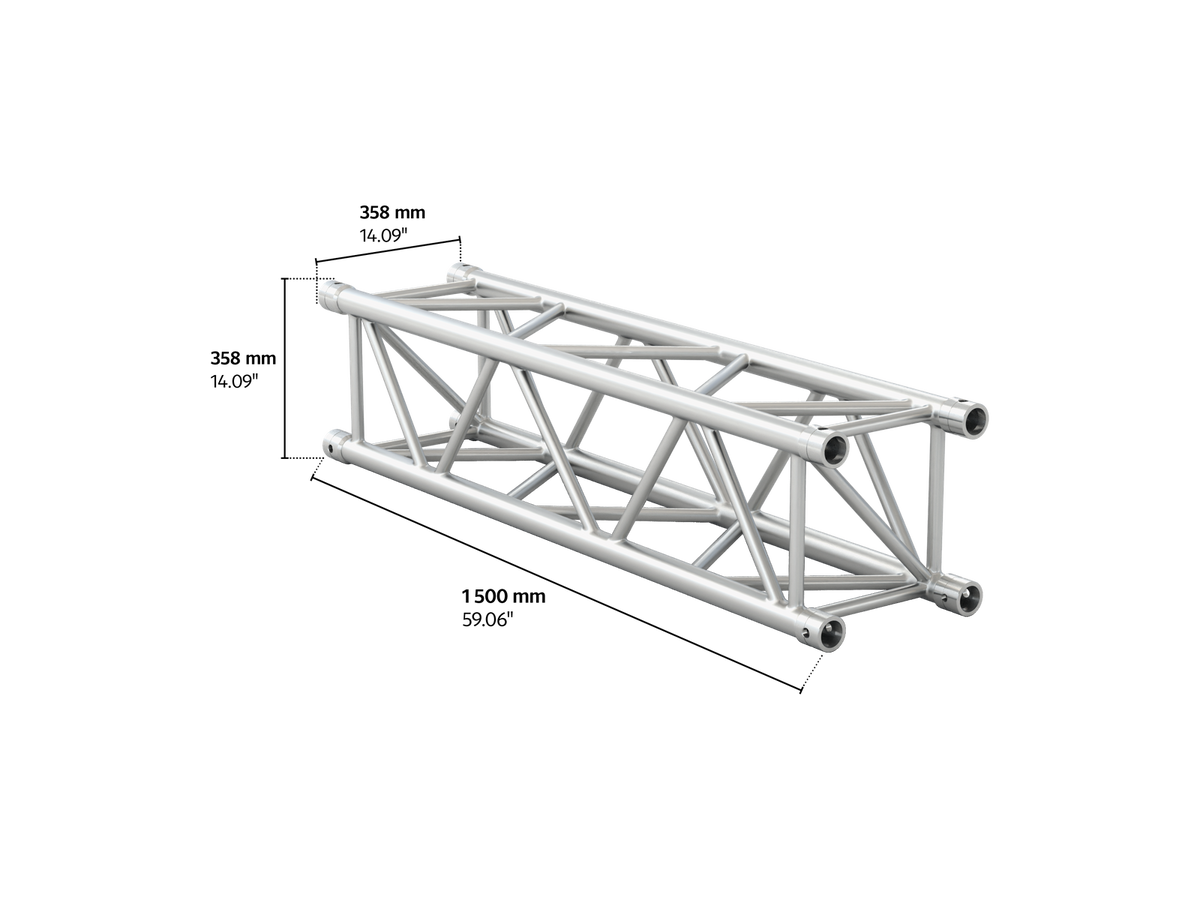 M400 quatro 1,5m length truss