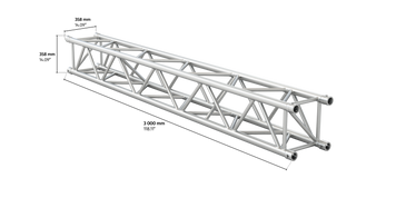 M400 quatro 3m length truss