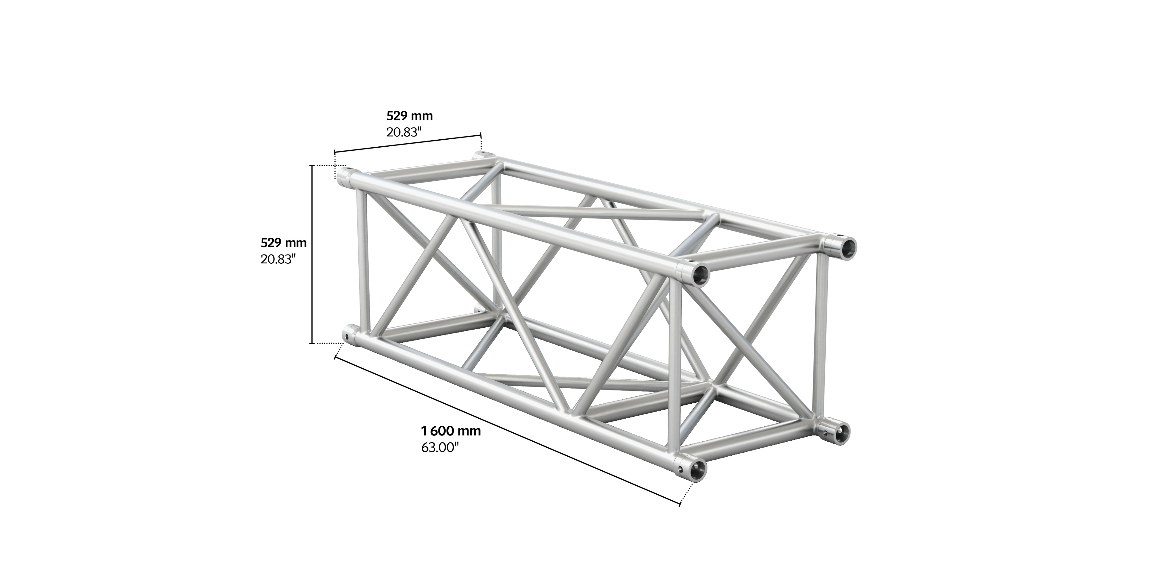 M520 quatro 1,6m length truss