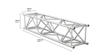 M520 quatro 2,5m length truss