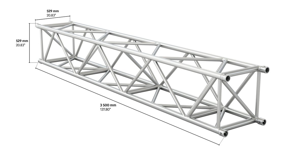 M520 quatro 3,5m length truss